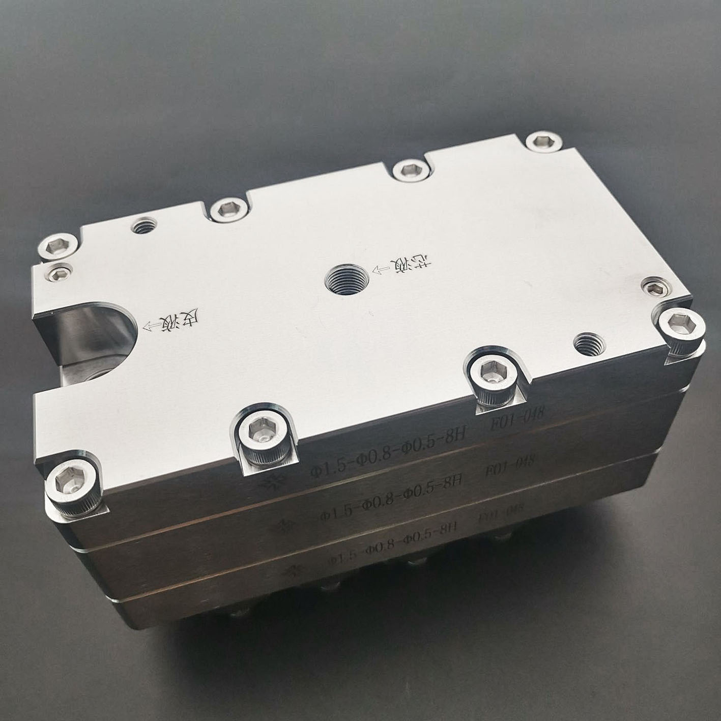 High-precision customized stainless steel CNC mechanical parts/homogeneous membrane circular porous membrane spinneret