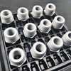 Precision machinery hardware custom processing/aluminum parts processing/hardware processing/threaded adapters
