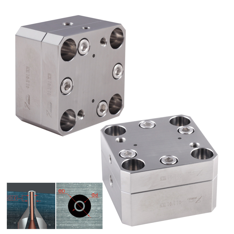 Thermal hollow film spinneret