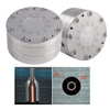 High-precision customized stainless steel CNC mechanical parts / spinneret for wet circular one-piece hollow homogeneous membrane