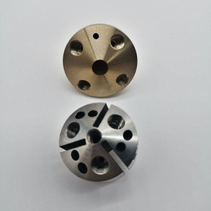 Precision machinery hardware custom processing/stainless steel/brass/aluminum/hardware processing parts/3D printer three-color nozzle